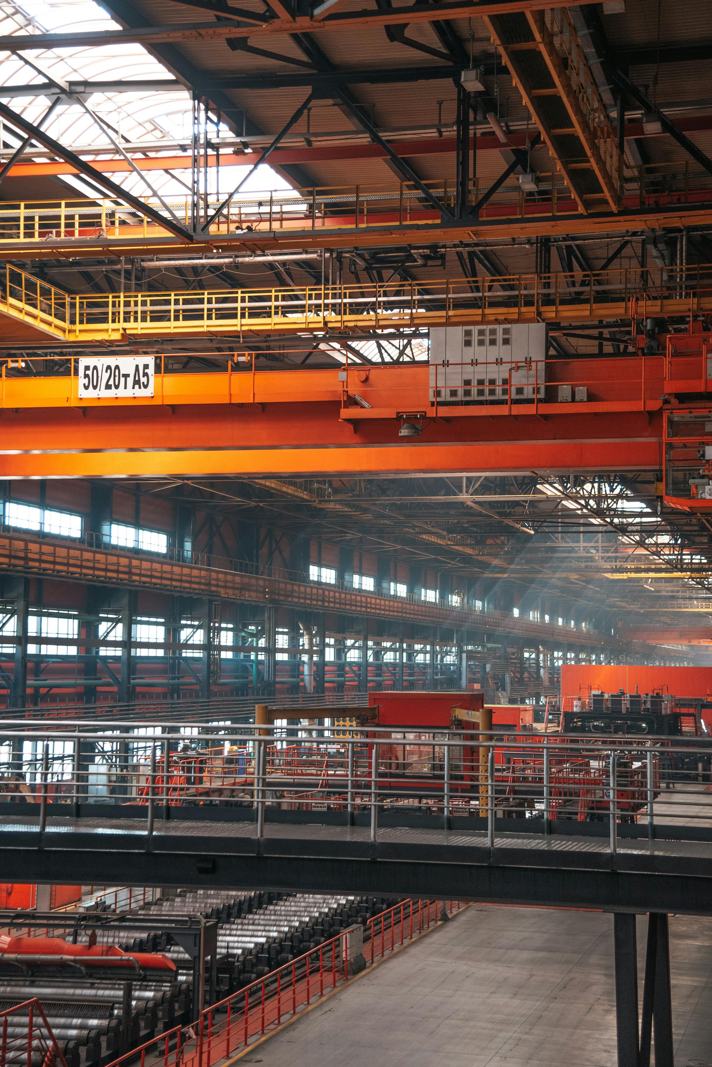 Smart Crane Positioning System in operation
